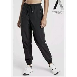 Athleta Allyson Felix‎ Legend Track Pants Black Size Small Tall 598492